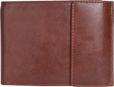 Leatherman Fashion Men & Women Casual Brown Genuine Leather Wallet(3 Card Slots)