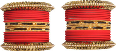 Shiv_Jewels Alloy Pearl Gold-plated Bangle(Pack of 32)