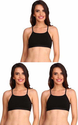 JOCKEY Women Cami Bra Non Padded Bra(Black)