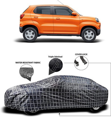 APNEK Car Cover For Maruti Suzuki S-Presso(Grey, Black)