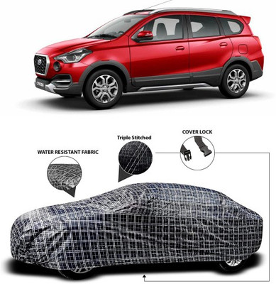 APNEK Car Cover For Datsun Go-Cross(Grey, Black)