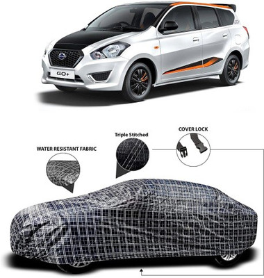 APNEK Car Cover For Datsun Go+(Black, Grey)