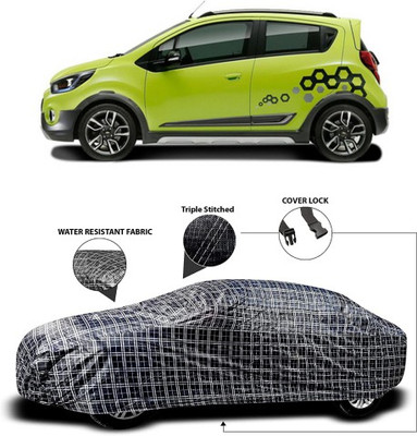 APNEK Car Cover For Chevrolet Beat(Grey, Black)