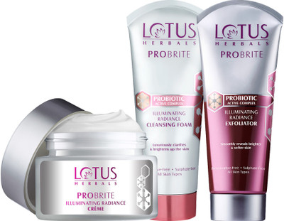 LOTUS Probrite Illuminating Radiance Regimen Pack(3 Items in the set)