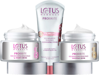 LOTUS HERBALS Probrite Illuminating Radiance Regimen Pack(3 Items in the set)
