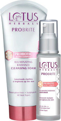 LOTUS HERBALS Probrite Illuminating Radiance Regimen(2 Items in the set)