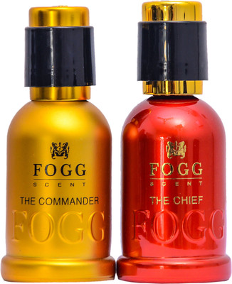 FOGG pack of 2 The Chief And Commander Deodorant Spray  -  For Men & Women(100 ml)