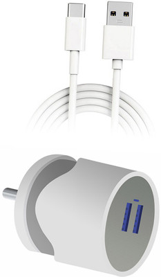 DAKRON Wall Charger Accessory Combo for Infinix Zero 8i(White)