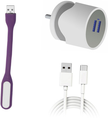 DAKRON Wall Charger Accessory Combo for LG Velvet 5G(White)