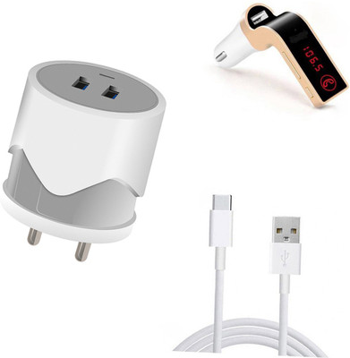 DAKRON Wall Charger Accessory Combo for OnePlus 8T Plus 5G(White)