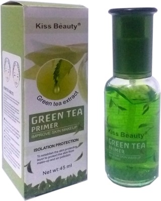 Kiss Beauty Green Tea  Primer  - 45 ml(Green)