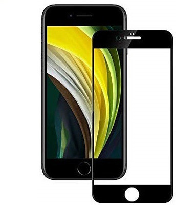 AKSHUD Edge To Edge Tempered Glass for Apple iPhone SE(Pack of 1)