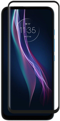 AKSHUD Edge To Edge Tempered Glass for Motorola One Fusion Plus(Pack of 1)