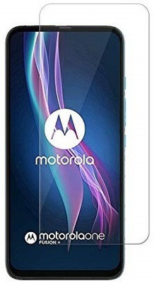 VDAT Edge To Edge Tempered Glass for Motorola One Fusion Plus(Pack of 1)