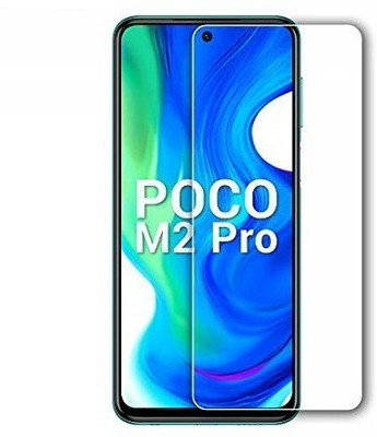 AKSHUD Edge To Edge Tempered Glass for POCO M2 Pro(Pack of 1)