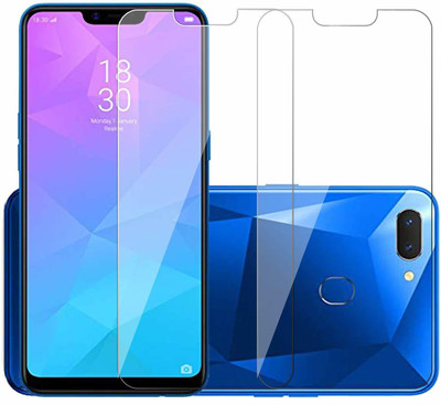 Slugabed Tempered Glass Guard for Realme 2(Pack of 2)