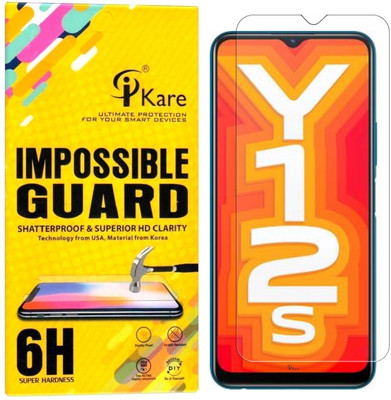SecureSmarty Impossible Screen Guard for Vivo Y12s(Pack of 1)