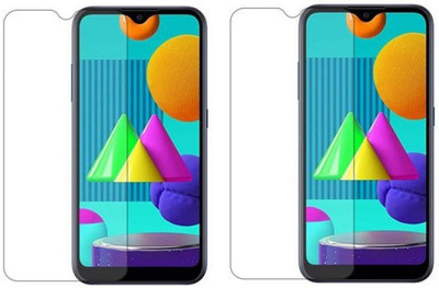 VYU Tempered Glass Guard for Samsung Galaxy M01S(Pack of 2)