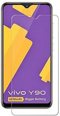 VYU Tempered Glass Guard for Vivo Y90(Pack of 1)