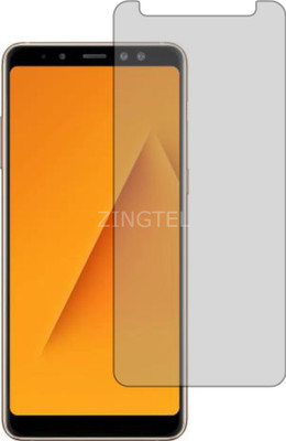 ZINGTEL Tempered Glass Guard for SAMSUNG A8 PLUS 2018 (Flexible, Shatterproof)(Pack of 1)