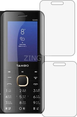 ZINGTEL Tempered Glass Guard for TAMBO S2440 (Matte Finish, Flexible)(Pack of 1)