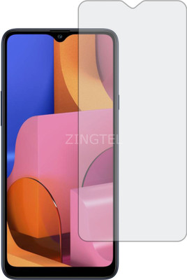 ZINGTEL Tempered Glass Guard for SAMSUNG A20S (Matte Finish, Flexible)(Pack of 1)
