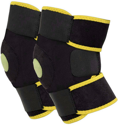 Leosportz (1 pair) of Original Neoprene Knee Cap Knee Support knee strap Knee Support(Black)