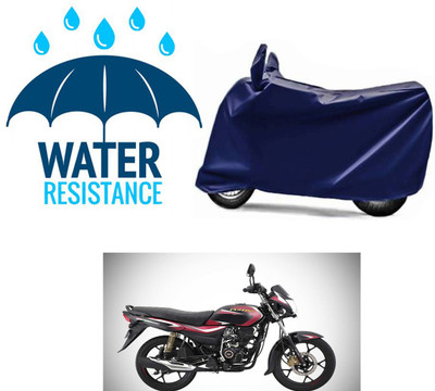 RONISH Waterproof Two Wheeler Cover for Bajaj(Platina 110 H-Gear, Blue)