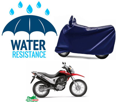 RONISH Waterproof Two Wheeler Cover for Honda(NXR 160, Blue)