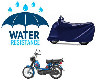Mdstar Waterproof Two Wheeler Cover for TVS(XL 100, Blue)