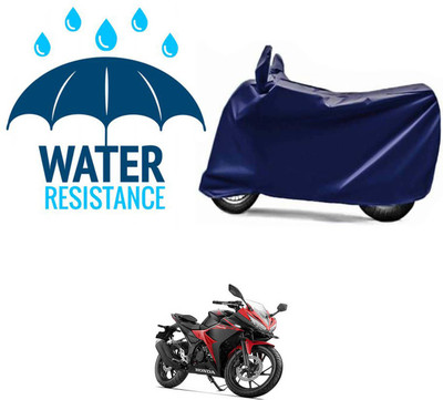 RONISH Waterproof Two Wheeler Cover for Honda(CBR 150R, Blue)
