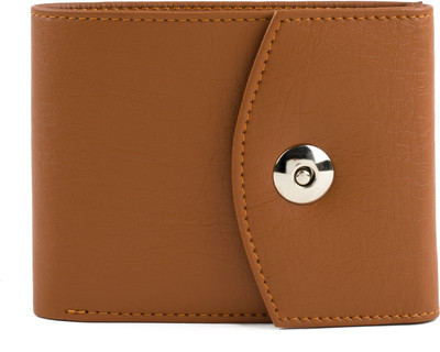Bacchus Men Casual Tan Artificial Leather Wallet(6 Card Slots)