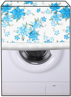 JM Homefurnishings Front Loading Washing Machine  Cover(Width: 74 cm, Picton Blue, Glacier)