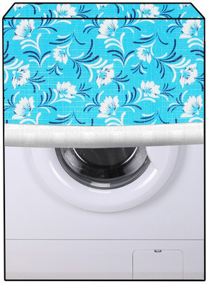 JM Homefurnishings Front Loading Washing Machine  Cover(Width: 72 cm, Bright Turquoise, Ceramic)