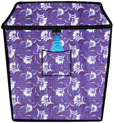 JM Homefurnishings Semi-Automatic Washing Machine  Cover(Width: 83 cm, Indigo, Blue Violet)