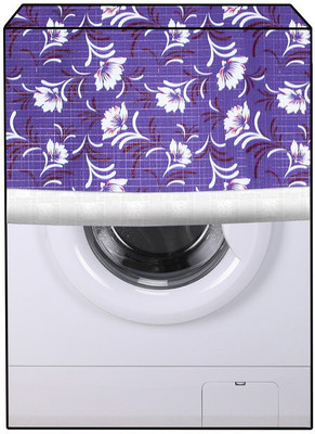 JM Homefurnishings Front Loading Washing Machine  Cover(Width: 64 cm, Indigo, Blue Violet)