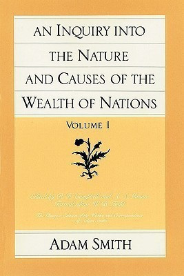 Inquiry into the Nature & Causes of the Wealth of Nations, Volume 1(English, Paperback, Smith Adam)