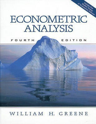Econometric Analysis(English, Mixed media product, Greene William H.)