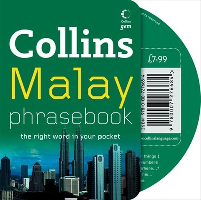 Malay Phrasebook and CD Pack  - The Right Word in Your Pocket (With CD)(English, CD-Audio, unknown)