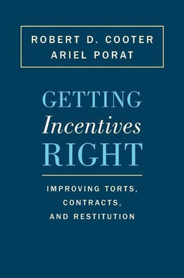 Getting Incentives Right(English, Paperback, Cooter Robert D.)