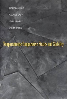 Nonparametric Comparative Statics and Stability(English, Hardcover, Hale Douglas)