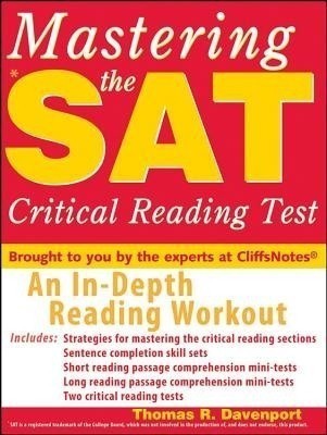 Mastering the Sat Critical Reading Test(English, Paperback, Davenport Thomas R.)