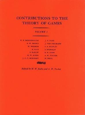 Contributions to the Theory of Games, Volume I(English, Paperback, unknown)