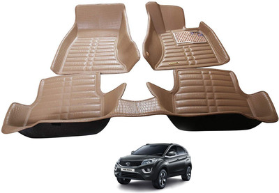 AYW Plastic 5D Mat For  Tata Nexon(Beige)