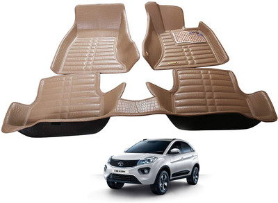 AYW Plastic 5D Mat For  Tata Nexon(Beige)