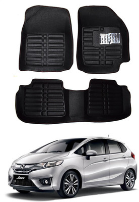 AYW Plastic 5D Mat For  Honda Jazz(Black)