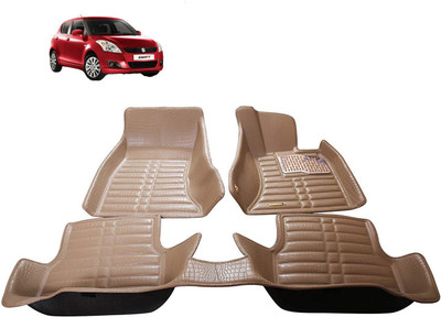 AYW Plastic 5D Mat For  Maruti Suzuki Swift(Beige)