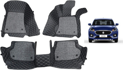 AYW Leatherite 7D Mat For  Maruti Suzuki New Dzire(Black)