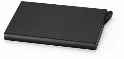 WOOD BAZAR 7 Card Holder(Set of 1, Black)