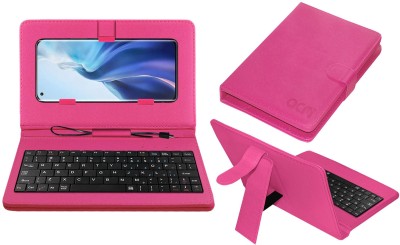 ACM Keyboard Case for Mi 11(Pink, Cases with Holder, Pack of: 1)